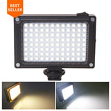 Ulanzi 96 DSLR LED Video Light On Camera Photo Studio Lighting Hot Shoe LED Vlog Fill Light Lamp for Smartphone DSLR SLR Camera