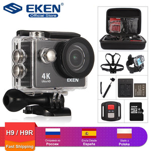 EKEN H9R / H9 Action Camera Ultra HD 4K / 30fps WiFi 2.0" 170D Underwater Waterproof Helmet Video Recording Cameras Sport Cam