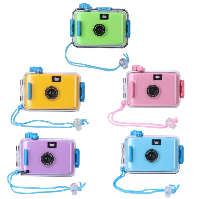 OOTDTY  Lomo  Underwater Waterproof  Camera Mini Cute 35mm Film With Housing Case New