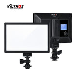 Viltrox L116T LED Video Light Bi-Color Dimmable Slim DSLR + Battery+Charger for Canon Nikon Camera Facebook YouTube show Live