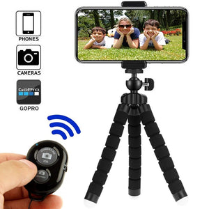 Smartphone Tripod For Phone Tripod For Mobile Monopod Tripod For Camera Holder Selfie Stick Bluetooth Remote Shutter Release