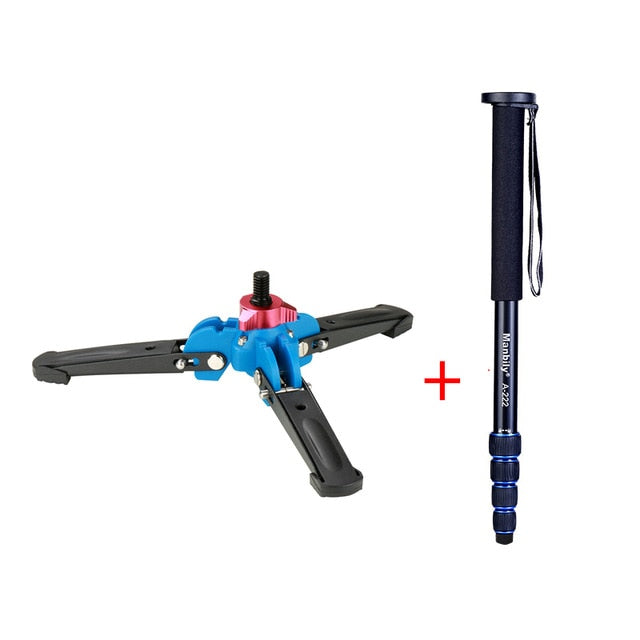 Ulanzi Professional Aluminium Camera Tripod 65inch 5 Sections Manbily Video Monopod for Canon Nikon DSLR Gopro 6 Action Camera