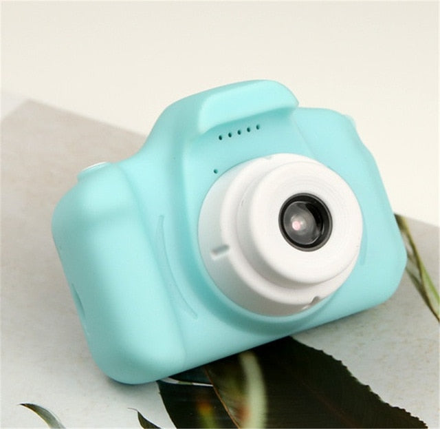 HD Screen Chargable Camera Outdoor Digital Mini Camera Kids Cartoon Cute Camera 2 Inch Photography Props For Child Birthday Gift