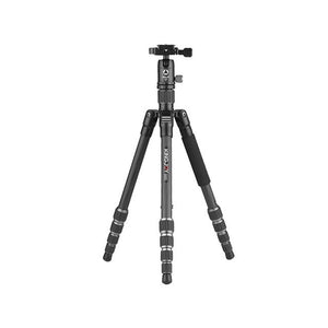 Kingjoy G22C+G00 Portable Travel Camera Tripod Monopod With 360 Degree Ball Head 5-Section For Canon Sony Nikon Dslr Ildc Came